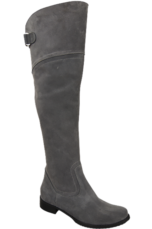 Shoes Boots Women Boots Over-the-knee boots Over-the-knee natural leather Velor 154 ElitaBut