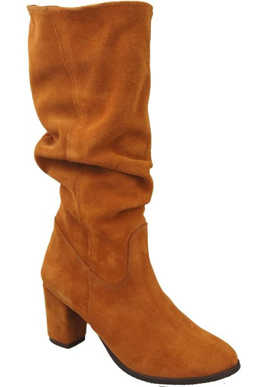 Shoes Boots Women's natural leather Velor 141 ElitaBut