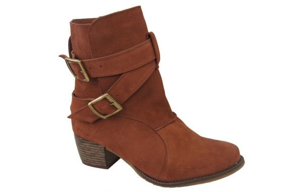 Shoes Women's boots Natural leather Velor 119 ElitaBut