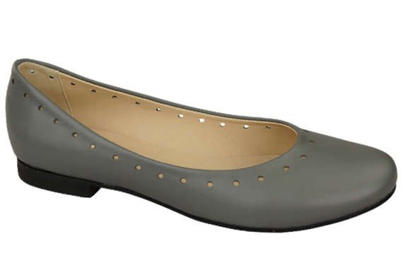 Women's Shoes Comfortable Ballerinas Natural Leather 162 ElitaBut
