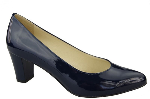 Damenschuhe Pumps Naturleder Lack 974 ElitaBut