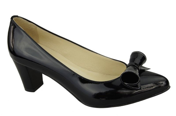 Damenschuhe Pumps Naturleder Lack 975 ElitaBut