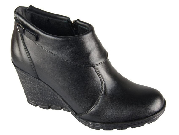 Schuhe Stiefel für Damen Keil Naturleder 739 ElitaBut