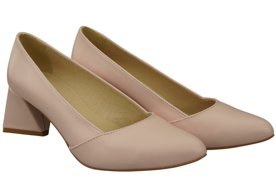 Women’s Pumps Genuine Leather Pointed Toe Heel ElitaBut 221