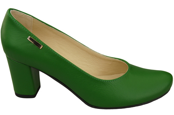 Footwear Classic Women's Natural Leather Almond Nose Dugout 201 ElitaBut