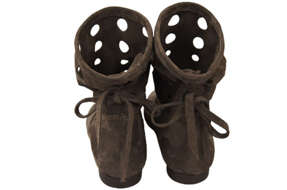 Shoes Boots Women's natural leather velor 160 ElitaBut