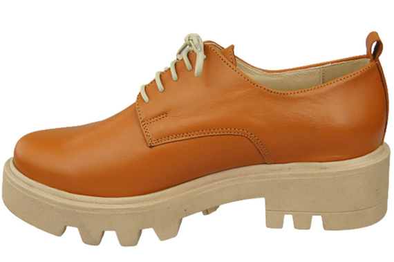 Women's shoes Lace-up leather Natural 180 ElitaBut