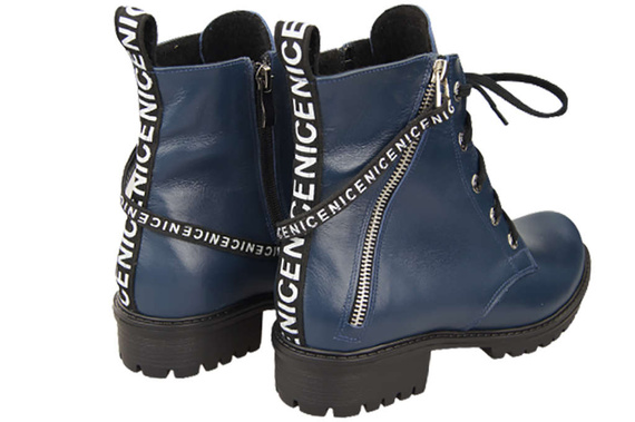 Footwear Boots Women's boots with the inscription NICE Natural Leather 173 Z ElitaBut