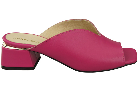 Women's Shoes High-Heeled Flip-Flops Natural Leather 210 ElitaBut