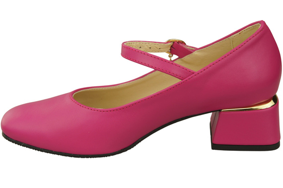 Women's shoes Pumps with a strap, natural leather 202 ElitaBut