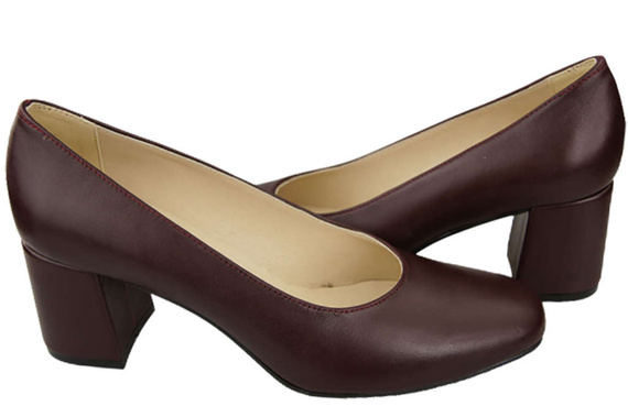 Women's shoes Pumps Natural leather 171 ElitaBut