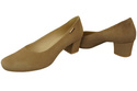 Comfortable Women's Shoes Pumps Natural Suede Leather 172 Z ElitaBut