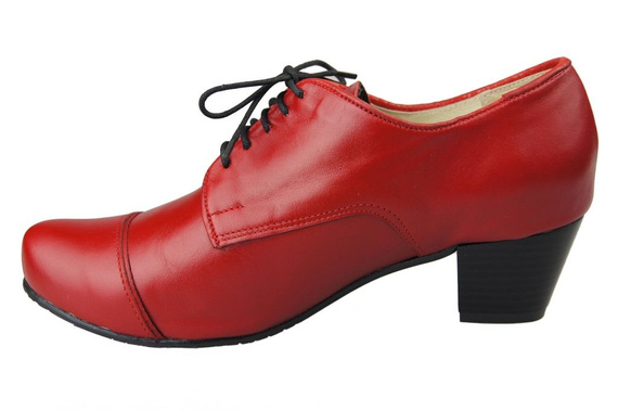 Shoes Brogues Women's lace-up natural leather 956 ElitaBut