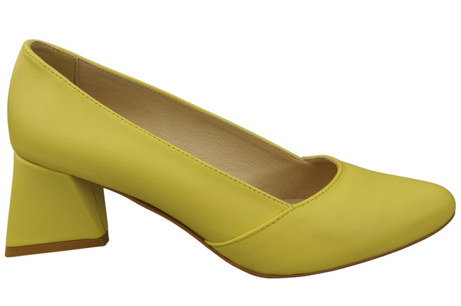 Women’s  Pumps Genuine Leather Pointed Toe Heel ElitaBut 221