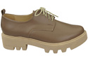 Women's shoes Lace-up leather Natural 180 ElitaBut