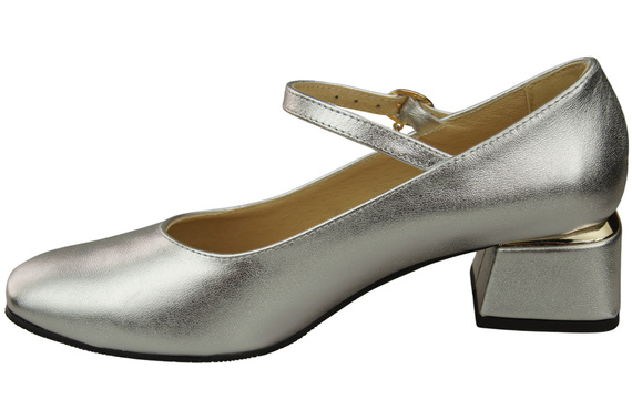 Women's shoes Pumps with a strap, natural leather 202 ElitaBut