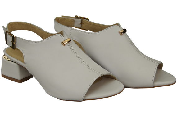 Women's Shoes Sandals Natural Leather 198 ElitaBut