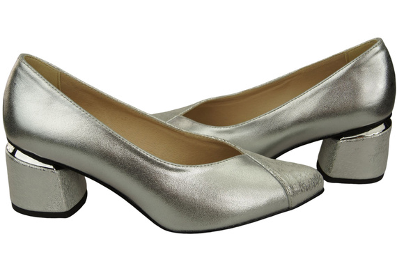 Women's shoes Pumps Natural leather 191 ElitaBut