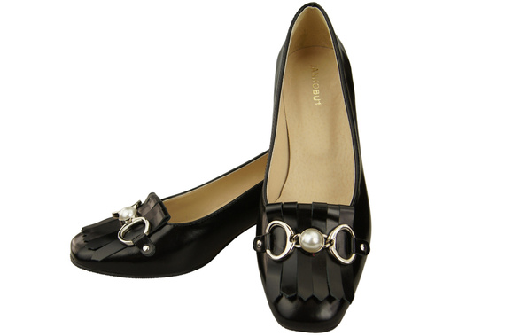Women's shoes Pumps Natural leather 195 ElitaBut