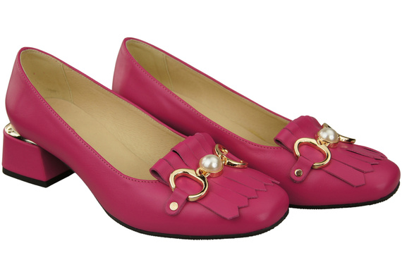 Women's shoes Pumps Natural leather 195 ElitaBut