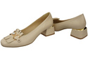 Women's shoes Pumps Natural leather 195 ElitaBut