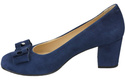 Women's shoes Pumps Natural leather suede 163 ElitaBut