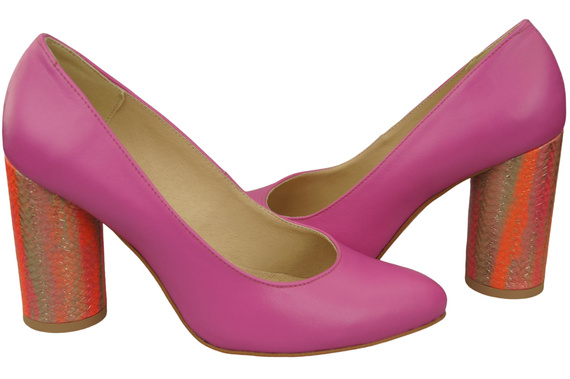 Women's shoes Pumps Natural leather 194 ElitaBut