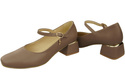 Women's shoes Pumps with a strap, natural leather 202 ElitaBut
