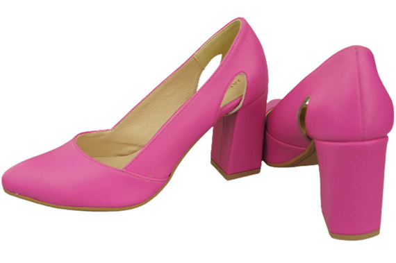 Women's shoes Pumps Natural leather 184 ElitaBut