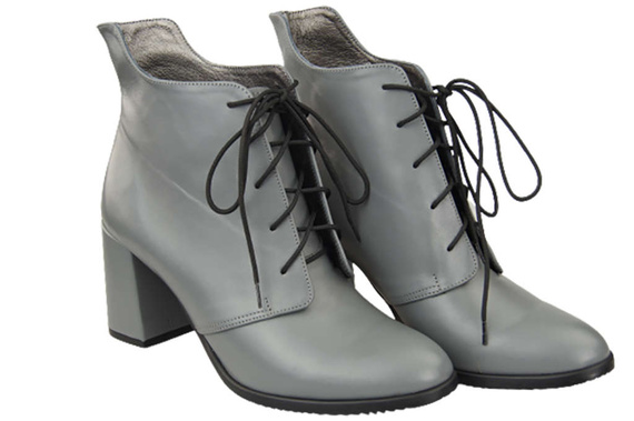 Shoes Boots Women Lace-up Spring / Fall natural leather 174 L ElitaBut