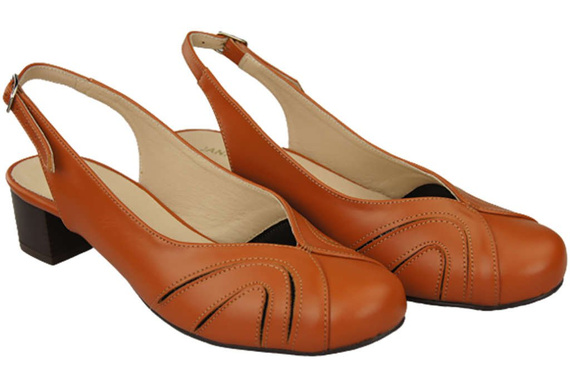 Footwear Women Sandals natural leather 842 ElitaBut