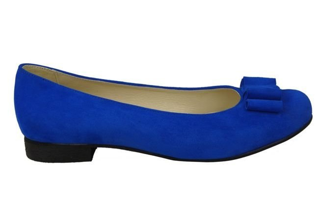 Women's Shoes Ballerinas natural leather Suede 126 ElitaBut