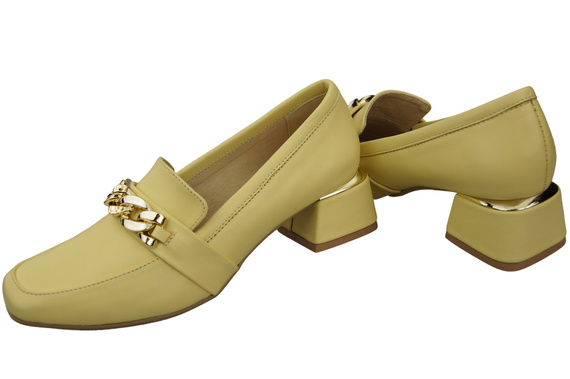 Women's shoes Pumps Natural leather 193 ElitaBut