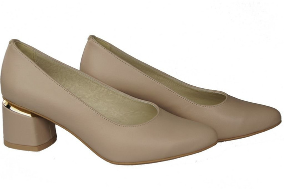 Women's shoes Pumps Natural leather 143 ElitaBut