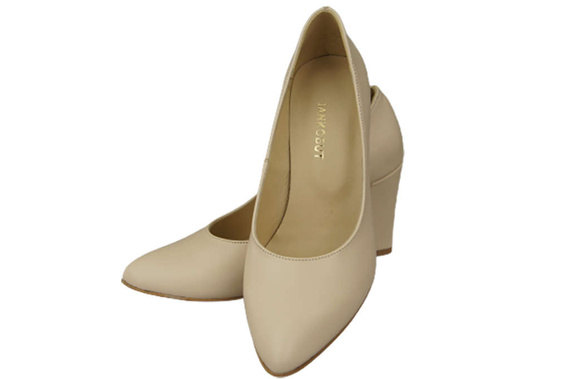 Women's shoes Pumps Natural leather 170 ElitaBut