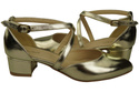Women’s Leather Sandals  with Straps Low Heel 223 ElitaBut