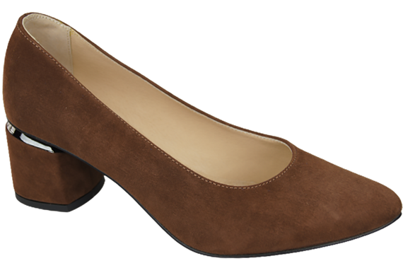 Women's footwear Women's pumps Suede leather 143 ElitaBut