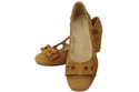 Women's shoes Pumps Natural leather suede 182 ElitaBut