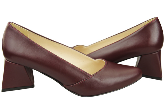 Women’s Pumps Genuine Leather Pointed Toe Heel ElitaBut 221