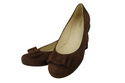 Women's Shoes Ballerinas natural leather Suede 126 ElitaBut