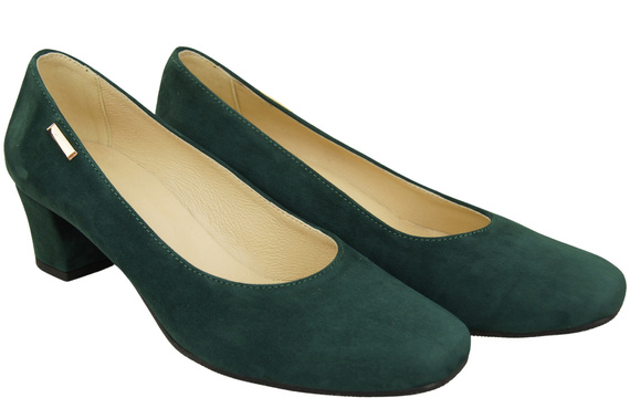 Comfortable Women's Shoes Pumps Natural Suede Leather 172 Z ElitaBut