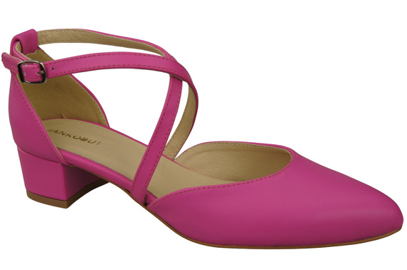 Women’s Leather Sandals  with Straps Low Heel 223 ElitaBut