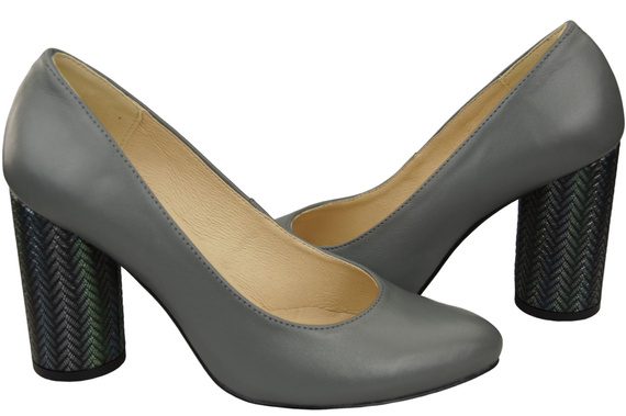 Women's shoes Pumps Natural leather 194 ElitaBut