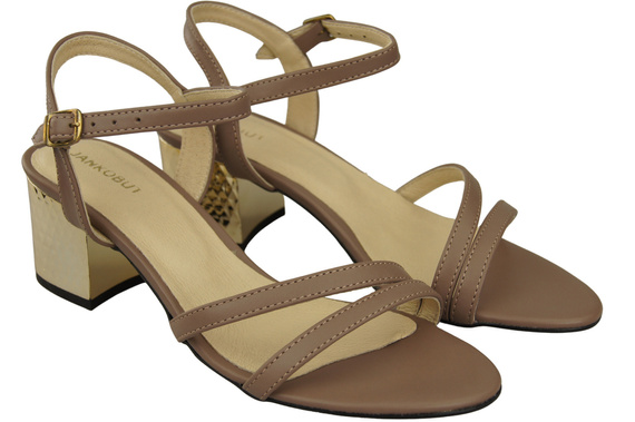 Women's Shoes Sandals Natural Leather 197 ElitaBut