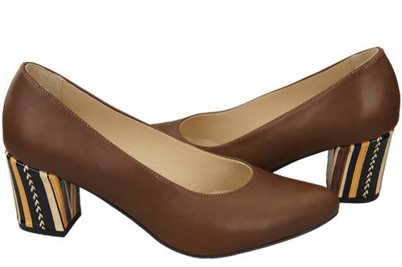 Women's Shoes Pumps Natural leather 158 ElitaBut