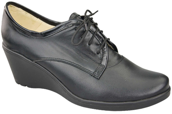 Shoes Women's Brogues On Wedge Natural leather 181 ElitaBut