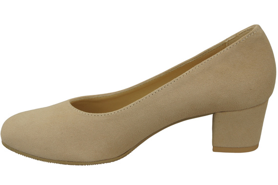Comfortable Women's Shoes Pumps Natural Suede Leather 172 Z ElitaBut