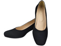 Comfortable Women's Shoes Pumps with Decorative Heel Natural Suede Leather 219 From ElitaBut