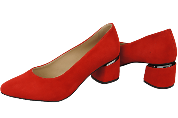 Women's footwear Women's pumps Suede leather 143 ElitaBut