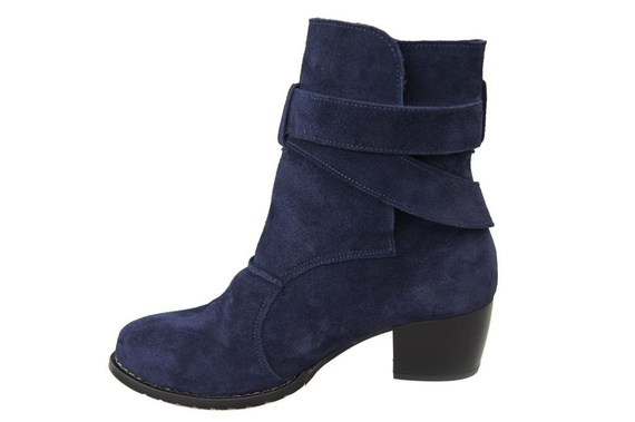 Shoes Women's boots Natural leather Velor 119 ElitaBut